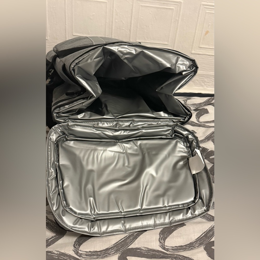 Gray and Blue Backpack - Picture 4 of 6